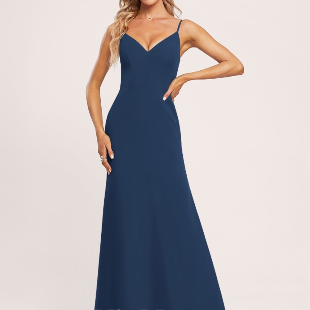 Navy Blue Bridesmaid Dress (Freshly Dry Cleaned)